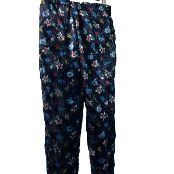 ETT:TWA floral velvet pants sz- XXS Anthropologie - Picture 2 of 6